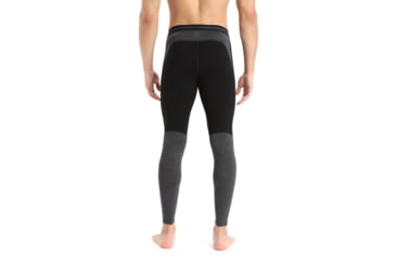 Image of Icebreaker 200 ZoneKnit Thermal Leggings - Mens, Black/Jet Heather/Cb, 2XL, IB0A56HB091XXL