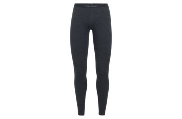 Image of Icebreaker 250 Vertex Leggings Mountain Dash - Womens, Jet Heather/Black, Small, 104496-001-S
