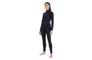 Image of Icebreaker 260 Tech High Rise Thermal Leggings - Women's, Midnight Navy, Small, IB0A56I4401S