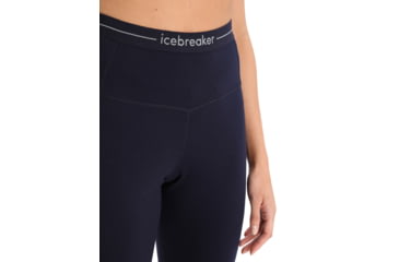 Image of Icebreaker 260 Tech High Rise Thermal Leggings - Womens, Midnight Navy, Small, IB0A56I4401S