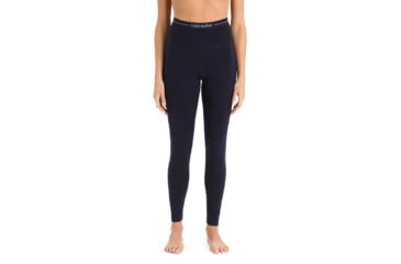 Image of Icebreaker 260 Tech High Rise Thermal Leggings - Womens, Midnight Navy, Small, IB0A56I4401S