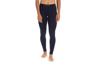Image of Icebreaker 260 Tech Leggings - Womens, Midnight Navy, Extra Large, IB104392401XL