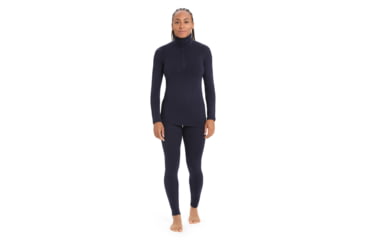 Image of Icebreaker 260 Tech Leggings - Womens, Midnight Navy, Extra Large, IB104392401XL