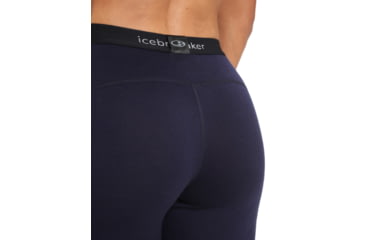 Image of Icebreaker 260 Tech Leggings - Womens, Midnight Navy, Extra Large, IB104392401XL