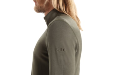 Image of Icebreaker 260 Tech Long Sleeve Half Zip Thermal Top - Mens, Loden, 2XL, IB104372069XXL