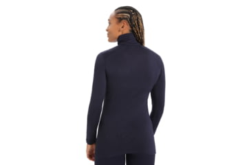 Image of Icebreaker 260 Tech Long Sleeve Half Zip Thermal Top - Womens, Midnight Navy, Extra Large, IB104390401XL