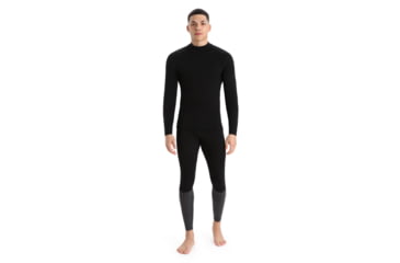 Image of Icebreaker 260 Tech Long Sleeve Turtleneck Thermal Top - Men's, Black, 2XL, IB0A56IE001XXL