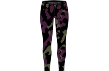 Image of Icebreaker 260 Vertex Thermal Natural Shades Leggings - Women's, Black/Loden/Nightshade/J, Medium, IB0A56UO962M