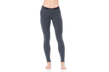 Image of Icebreaker 260 Zone Leggings, Jet Hthr/Black/Snow, Extra Large, 104396-001-XL
