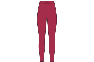 Image of Icebreaker 300 MerinoFine Thermal Leggings - Women's, Electron Pink, Small, IB0A56B8851S