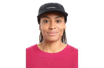 Image of Icebreaker 6 Panel Hat, Black, One Size, IB0A59HA001OS