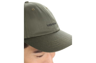 Image of Icebreaker 6 Panel Hat, Loden/Black, One Size, IB0A59HA083OS