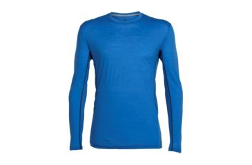 Image of Icebreaker Aero Long Sleeve Crew - Men's-Pelorus/Stealth-Large