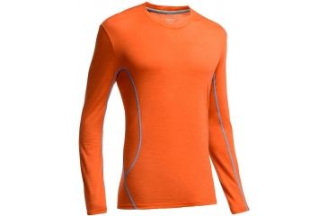 Image of Icebreaker Aero Long Sleeve Crew - Men's-Spark/Mineral-X-Large
