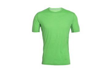 Image of Aero Short Sleeve Crew - Mens-Balsam/Metal-Large
