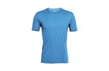 Image of Aero Short Sleeve Crew - Mens-Cyan/Metal-X-Large