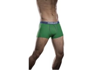 Image of Icebreaker Anatomica Boxer Brief w/Fly - Men's-Turf-Small