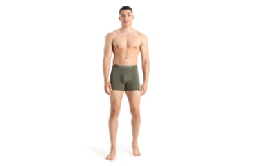 Image of Icebreaker Anatomica Boxers - Mens, Loden, Small, IB103029069S