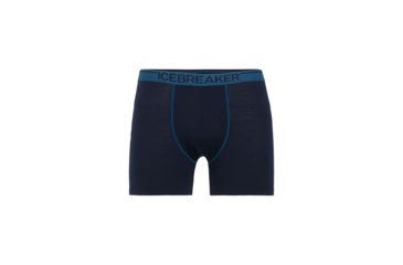 Image of Icebreaker Anatomica Boxers, Midnight Navy/Prussian Blue, Extra Large, 103029-413-XL