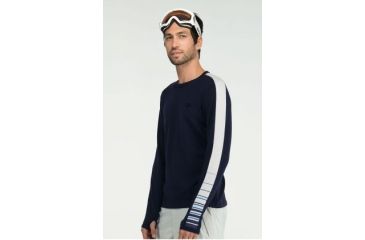 Image of Icebreaker Apex Crewe 260 LS Shirt - Men's-Admiral-Small