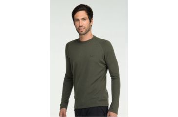 Image of Icebreaker Body Fit Long Sleeve Crewe 260 - Men's-Cargo-Large