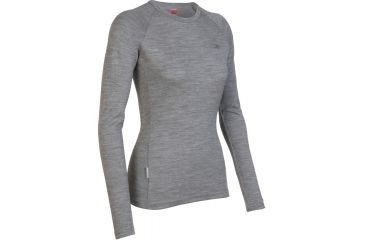 Image of Icebreaker Body Fit Long Sleeve Crewe 260 - Women's-X-Small-Metro