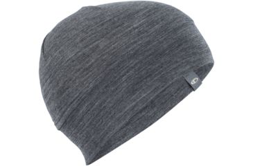 Image of Icebreaker Chase Ponytail Beanie - Women's-Gritstone Heather-One Size
