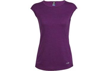 Image of Icebreaker Comet Lite Cap Sleeve- Women's-Vivid-Large