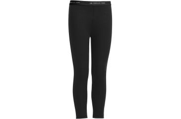 Image of Icebreaker Compass Leggings - Kids'-Black-4