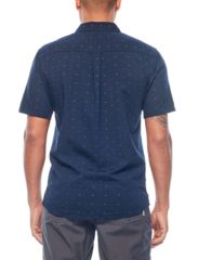 Image of Icebreaker Compass Short Sleeve Shirt, Midnight Navy, M, 103611402M