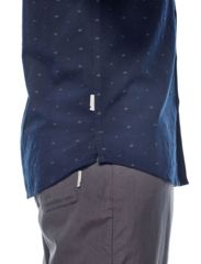 Image of Icebreaker Compass Short Sleeve Shirt, Midnight Navy, M, 103611402M