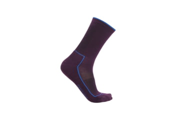 Image of Icebreaker Cool-Lite Hike 3Q Crew Socks - Mens, Nightshade/Lazurite, Small, IB104661922S