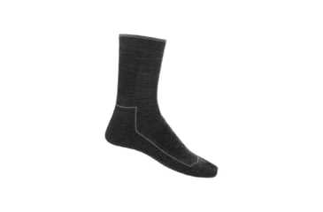 Image of Icebreaker Cool-Lite Hike 3Q Crew Socks - Womens, Jet Heather/Monsoon, Large, IB104662782L