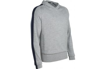 Image of Icebreaker Coronet Long Sleeve Hood Sweater - Men's-Metro-Large