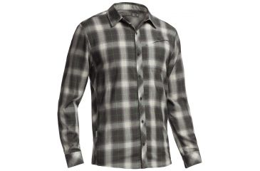 Image of Icebreaker Departure Long Sleeve Shirt - Mens-Monsoon Plaid-Small