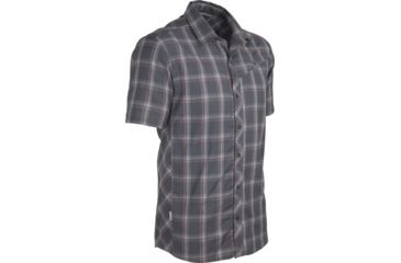 Image of Icebreaker Departure Short Sleeve Shirt - Men's-Monsoon Plaid-Medium