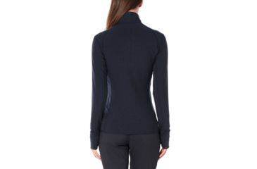 Image of Icebreaker Descender Long Sleeve Zip - Womens, Midnight Navy, Small, 103900423S