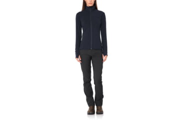 Image of Icebreaker Descender Long Sleeve Zip - Womens, Midnight Navy, Small, 103900423S