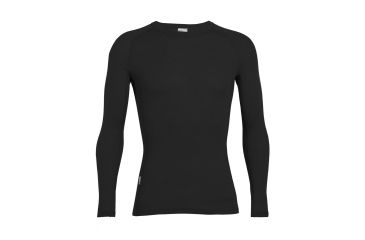 Image of Icebreaker Everyday Long Sleeve Crewe, Black, 3XL, 101261001XXXL