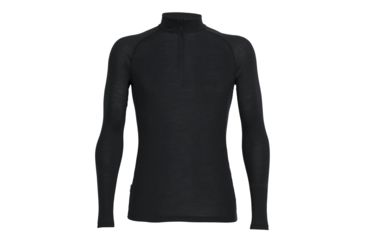 Image of Icebreaker Everyday Long Sleeve Half Zip, Black, L, 101259001L