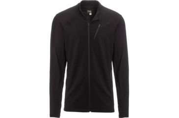 Image of Icebreaker Fluid Zone Long Sleeve Zip - Men's, Black/Black, Medium, 104117003M