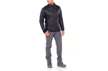 Image of Icebreaker Helix Long Sleeve Zip, Black/Jet Hthr, 2XL, 103431-005-XXL