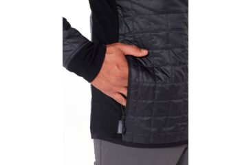 Image of Icebreaker Helix Long Sleeve Zip, Black/Jet Hthr, 2XL, 103431-005-XXL