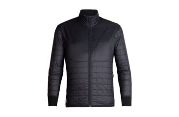 Image of Icebreaker Helix Long Sleeve Zip, Black/Jet Hthr, 2XL, 103431-005-XXL