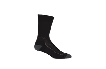 Image of Icebreaker Hike+ Light Crew Socks - Mens, Black/Mink/Monsoon, Medium, IB105103285M
