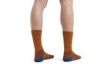 Image of Icebreaker Hike+ Light Crew Socks - Men's, Earth/Nightshade/Lazurite, Extra Large, IB105103925XL
