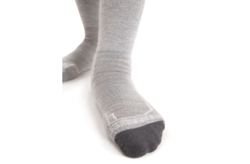 Image of Icebreaker Hike+ Light Medium Crew Socks - Womens, Blizzard Heather, Small, IB105097017S