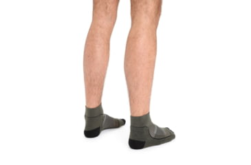 Image of Icebreaker Hike+ Light Mini Socks - Mens, Loden/Black/Gritstone Heather, Extra Large, IB105102282XL
