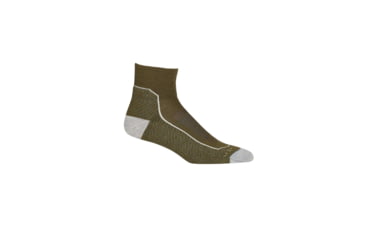 Image of Icebreaker Hike+ Light Mini Socks - Womens, Loden/Blizzard Heather/Snow, Medium, IB105098371M