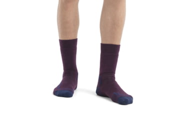 Image of Icebreaker Hike+ Medium Crew Socks - Mens, Nightshade/Lazur/Royalnav, Large, IB105101953L